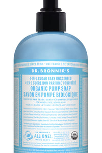 Baby-Unscented Sugar Pump Soap