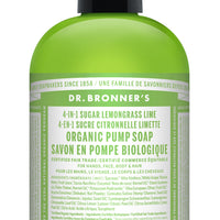 Lemongrass Lime Sugar Pump Soap