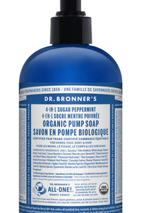 Peppermint Sugar Pump Soap Org