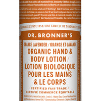 Orange Lavender Organic Lotion