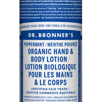 Peppermint Organic Lotion