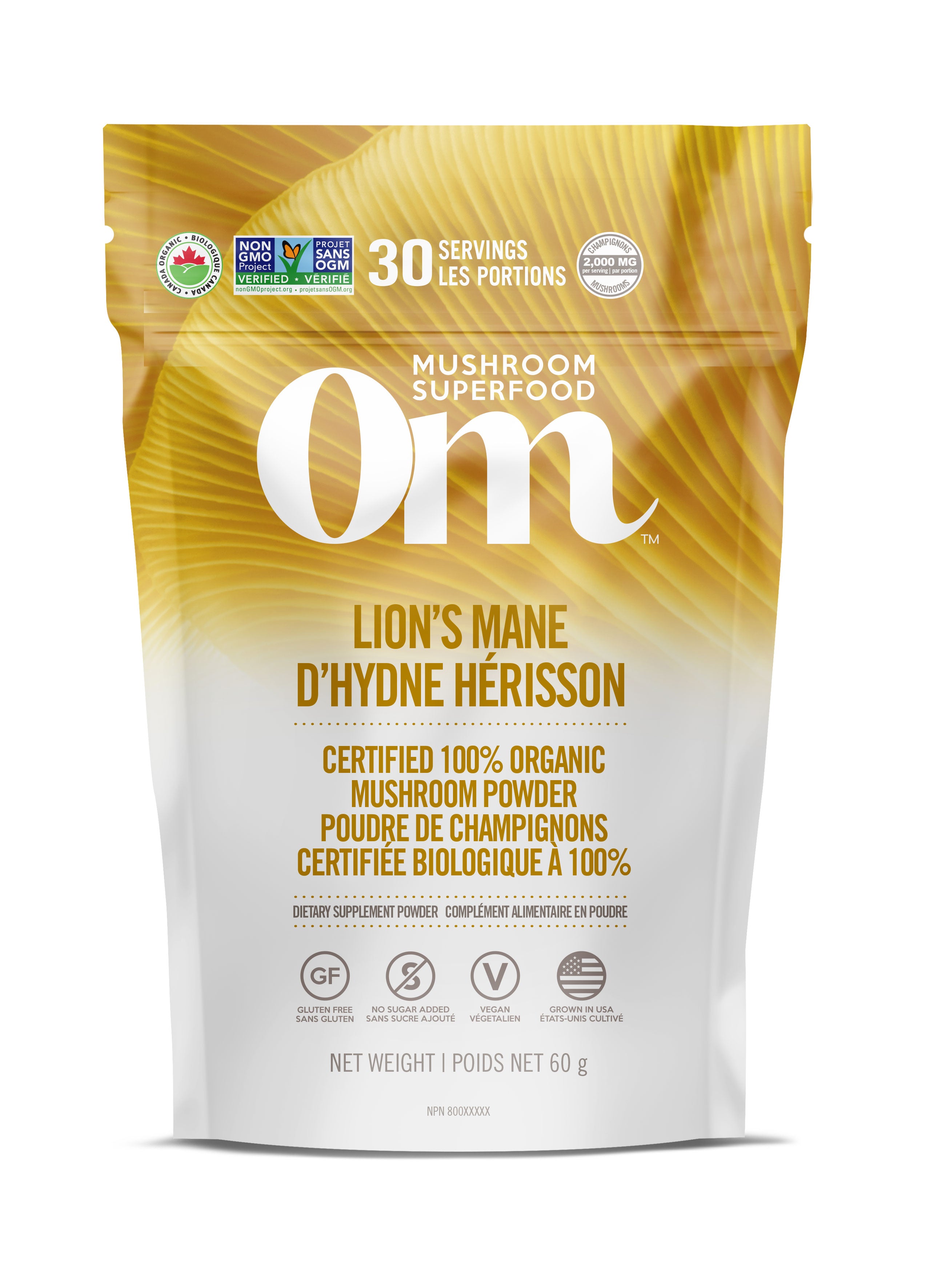 Lion's Mane Mushroom Powder