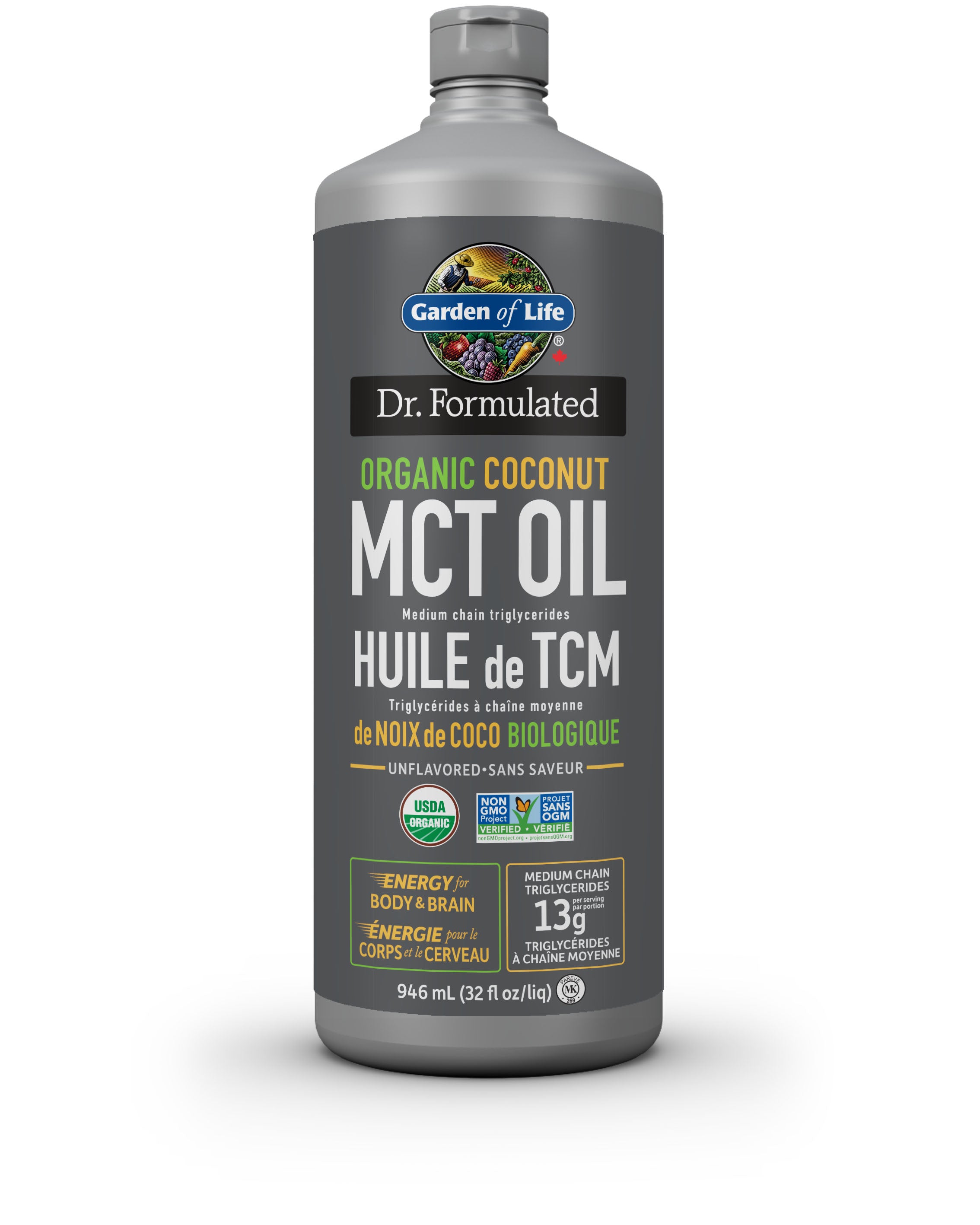 Dr Formulated Organic MCT Oil