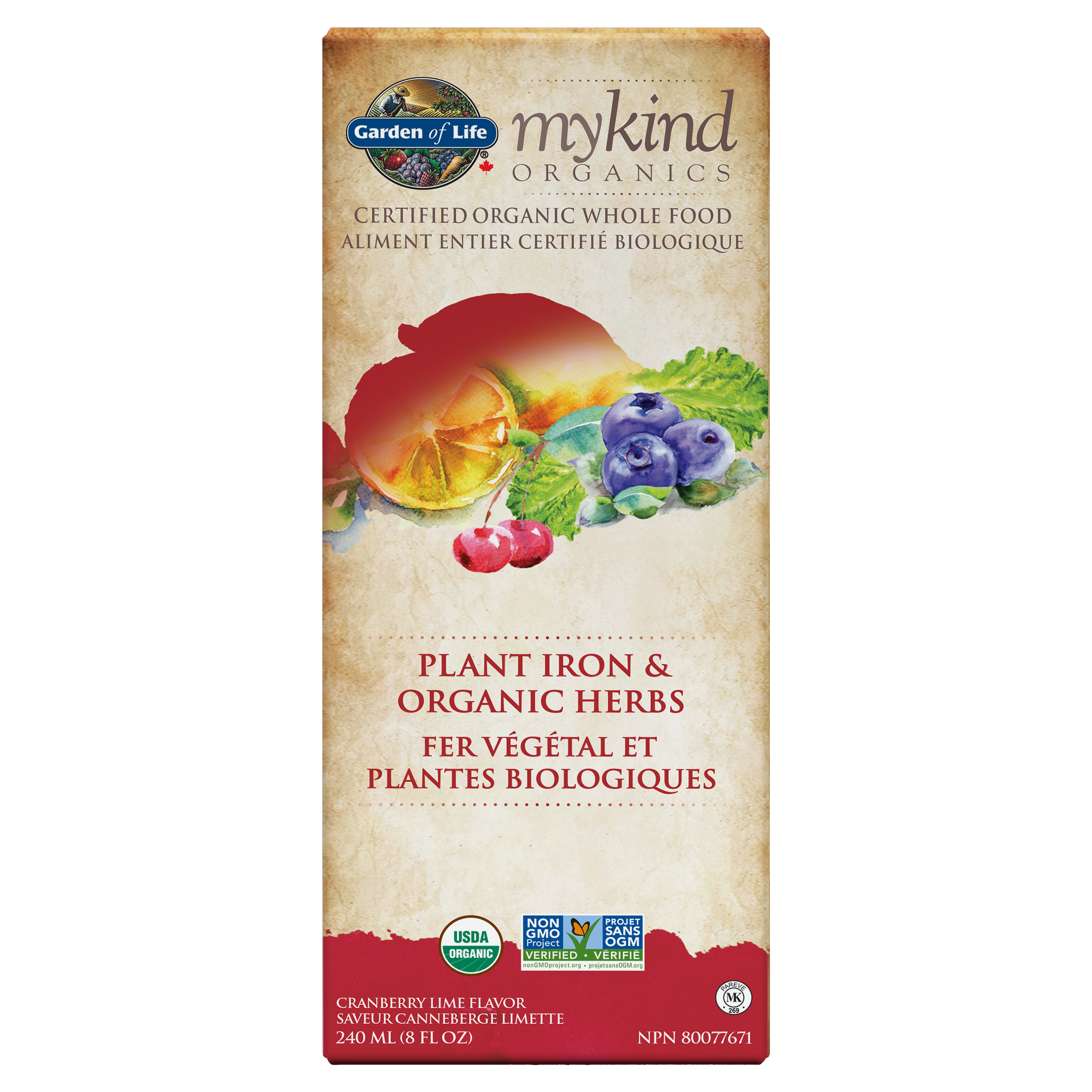 mykind organics Plant Iron and Herb