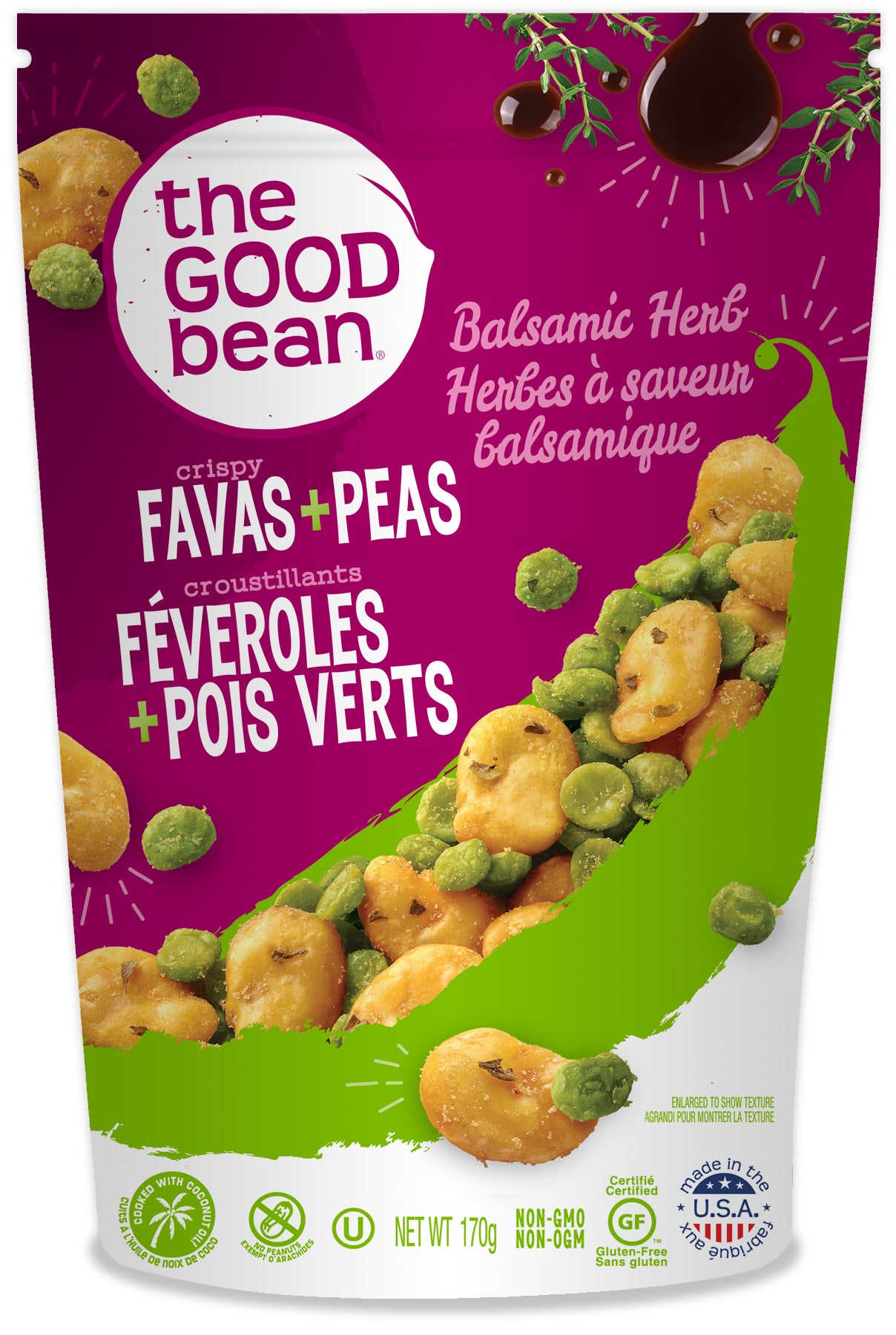 Balsamic Herb - Favas+Peas