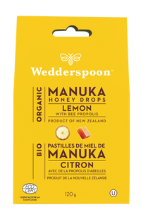 Org Manuka Honey Drops Lemon