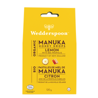 Org Manuka Honey Drops Lemon