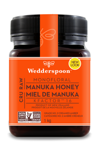 Raw Manuka Honey Mono. KFactor16