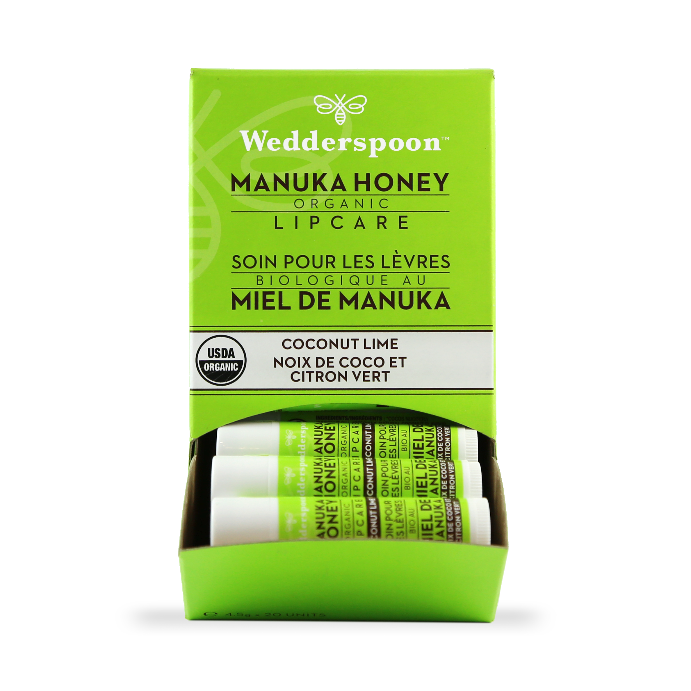 Org Manuka Lip Balm Coconut Lime