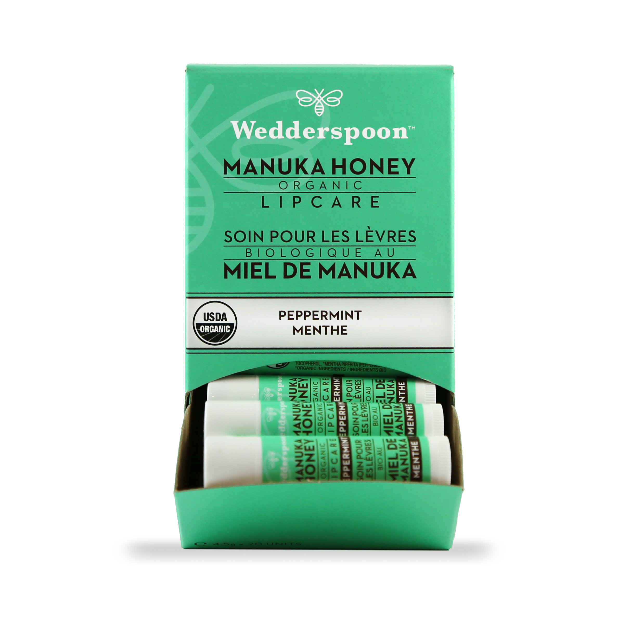 Org Manuka Lip Balm - Peppermint