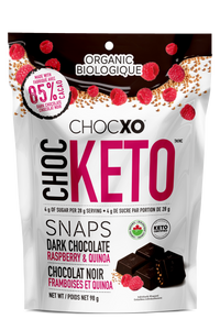 ChocKETO Raspberry & Quinoa Snaps