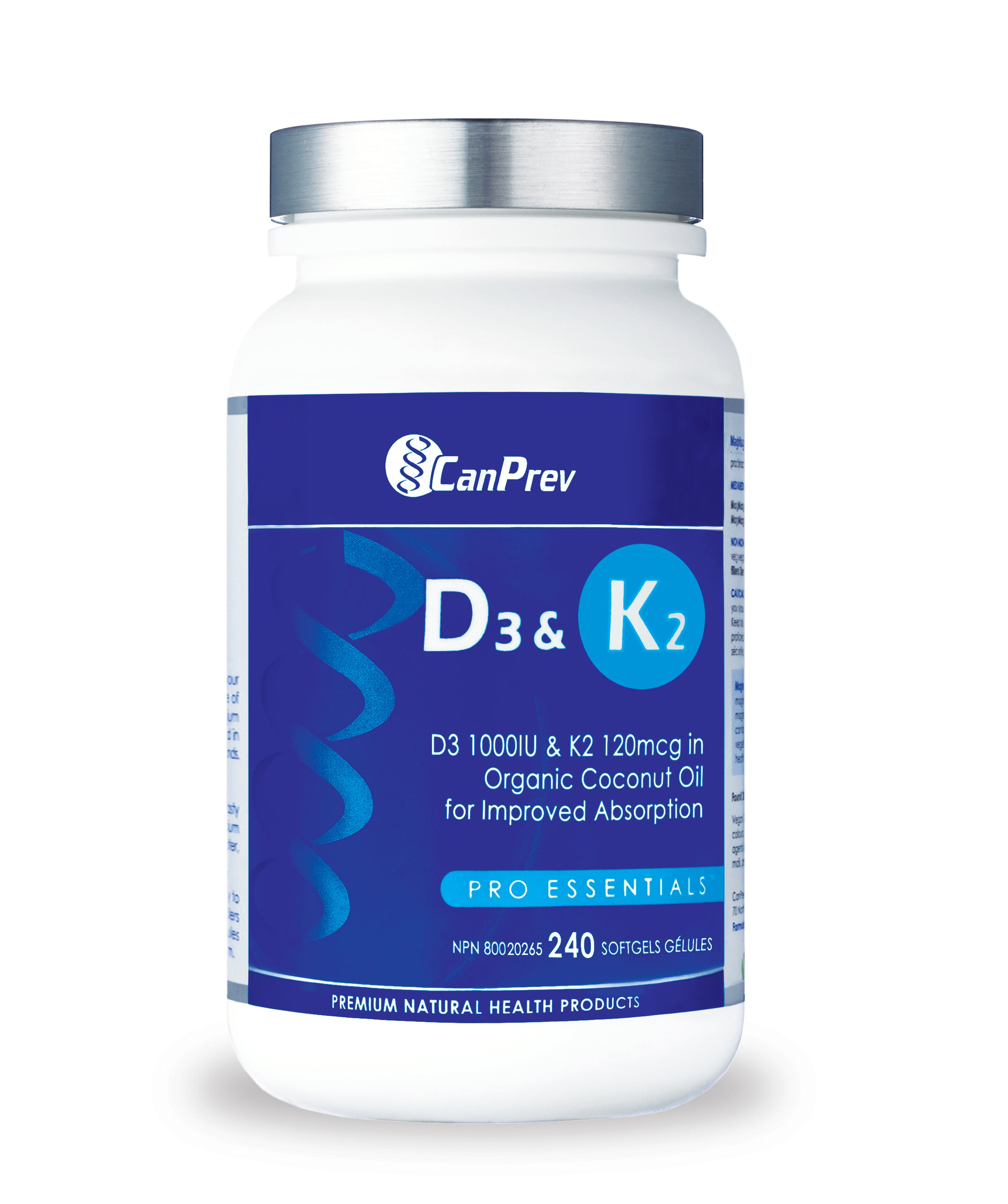 D3 & K2 Organic Coconut Oil