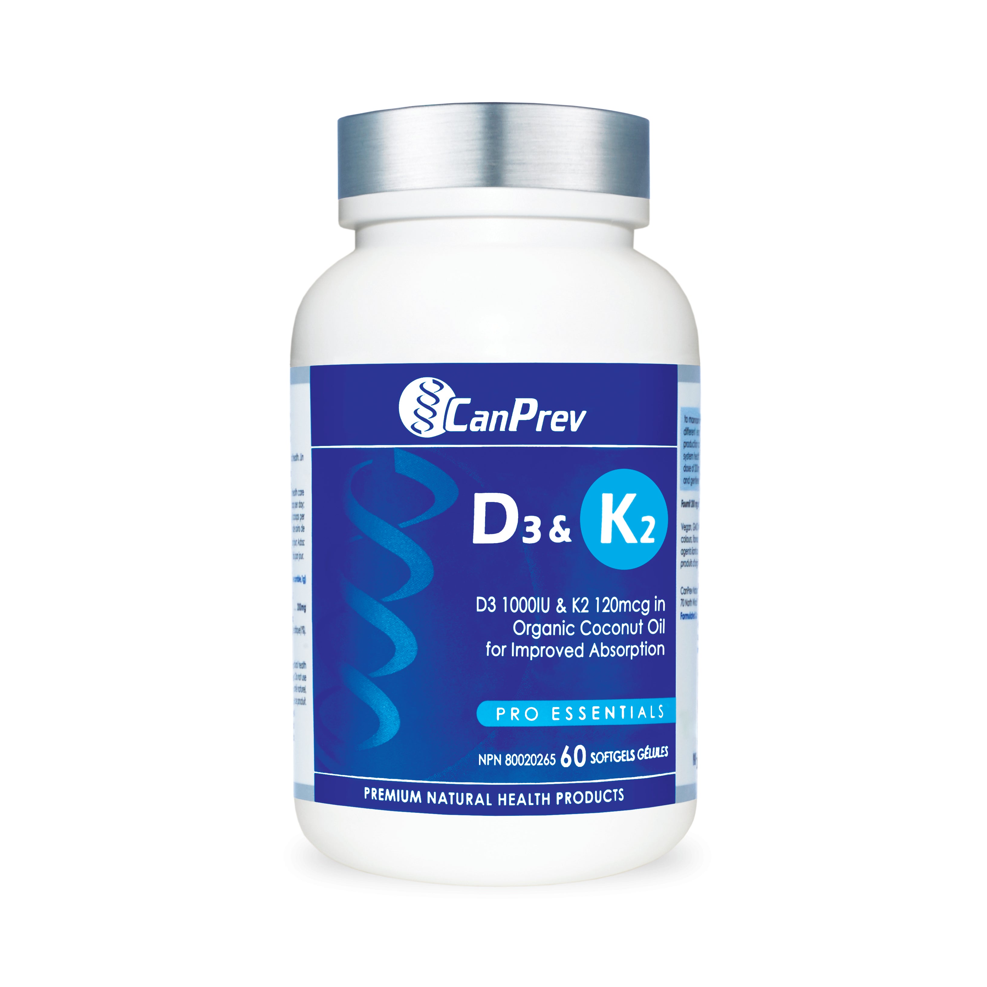 D3 & K2 Organic Coconut Oil