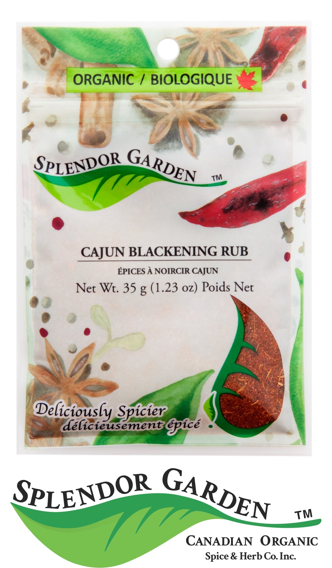 Organic Cajun Blackening Rub