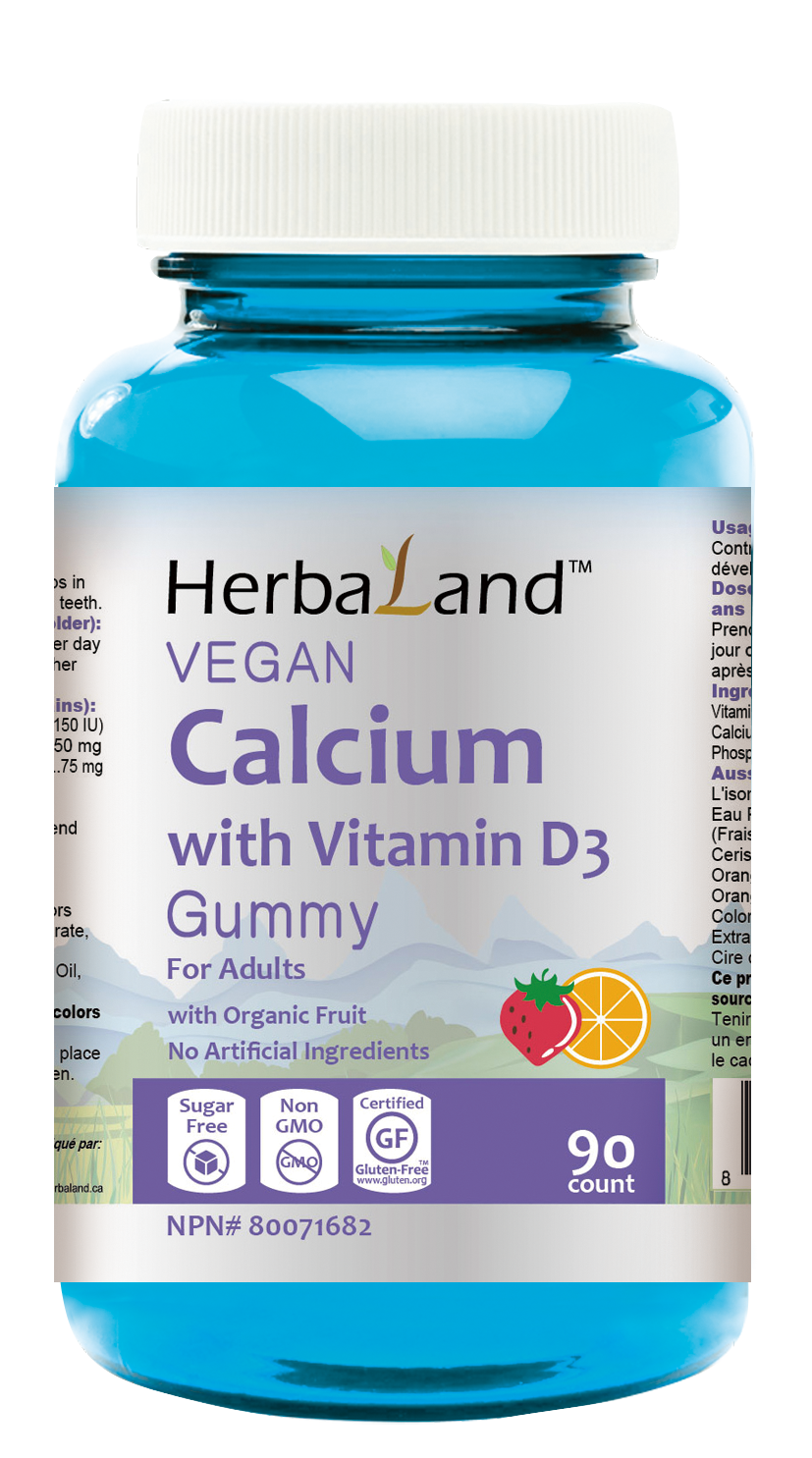 Gummy for Adults: Calcium & D