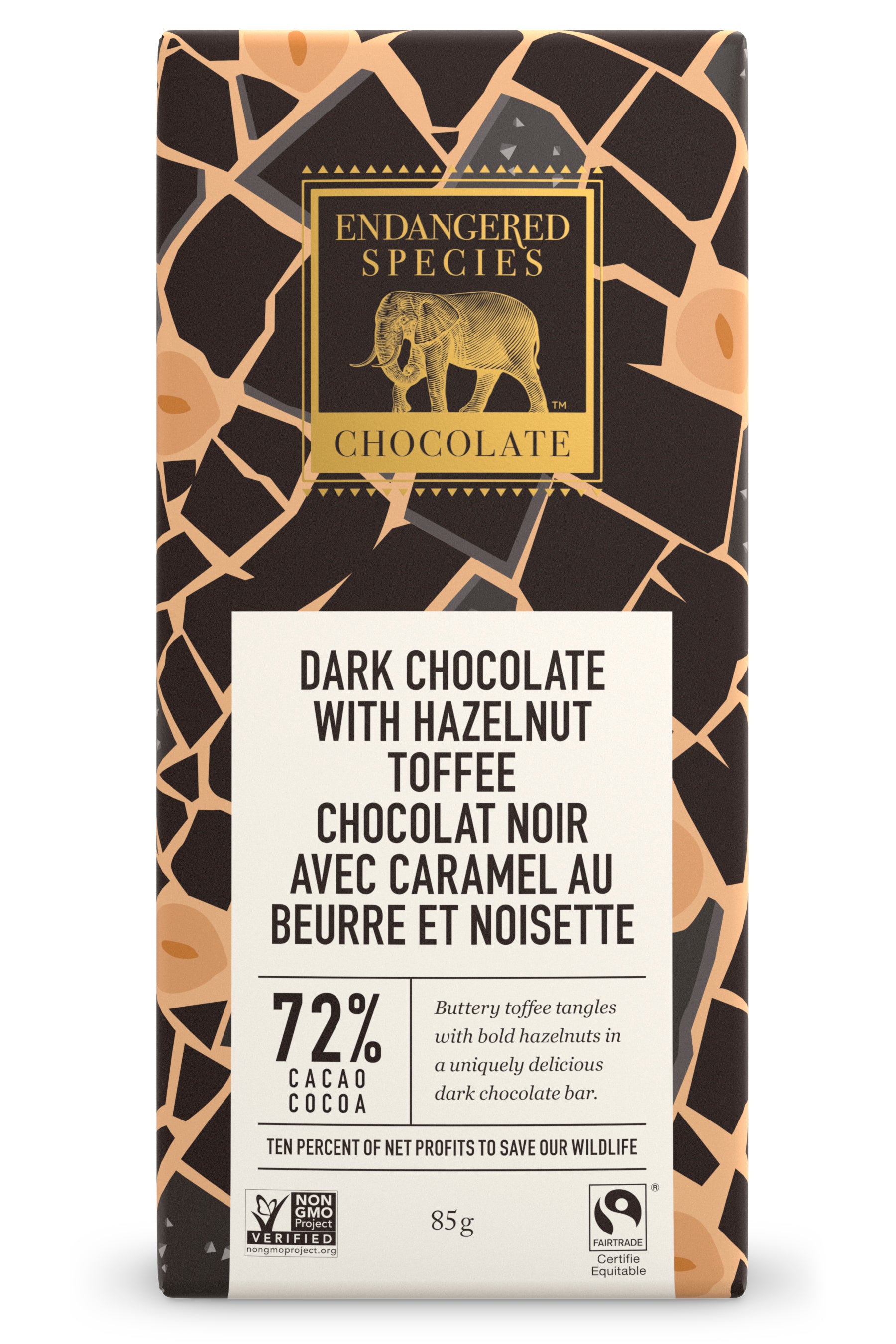 Natural Dk Choc. Hazelnut Toffee