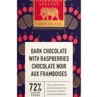 Natural Dk Chocolate with Raspberry