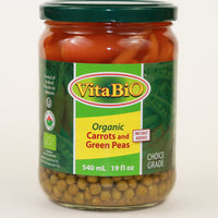 Organic Peas and Carrots