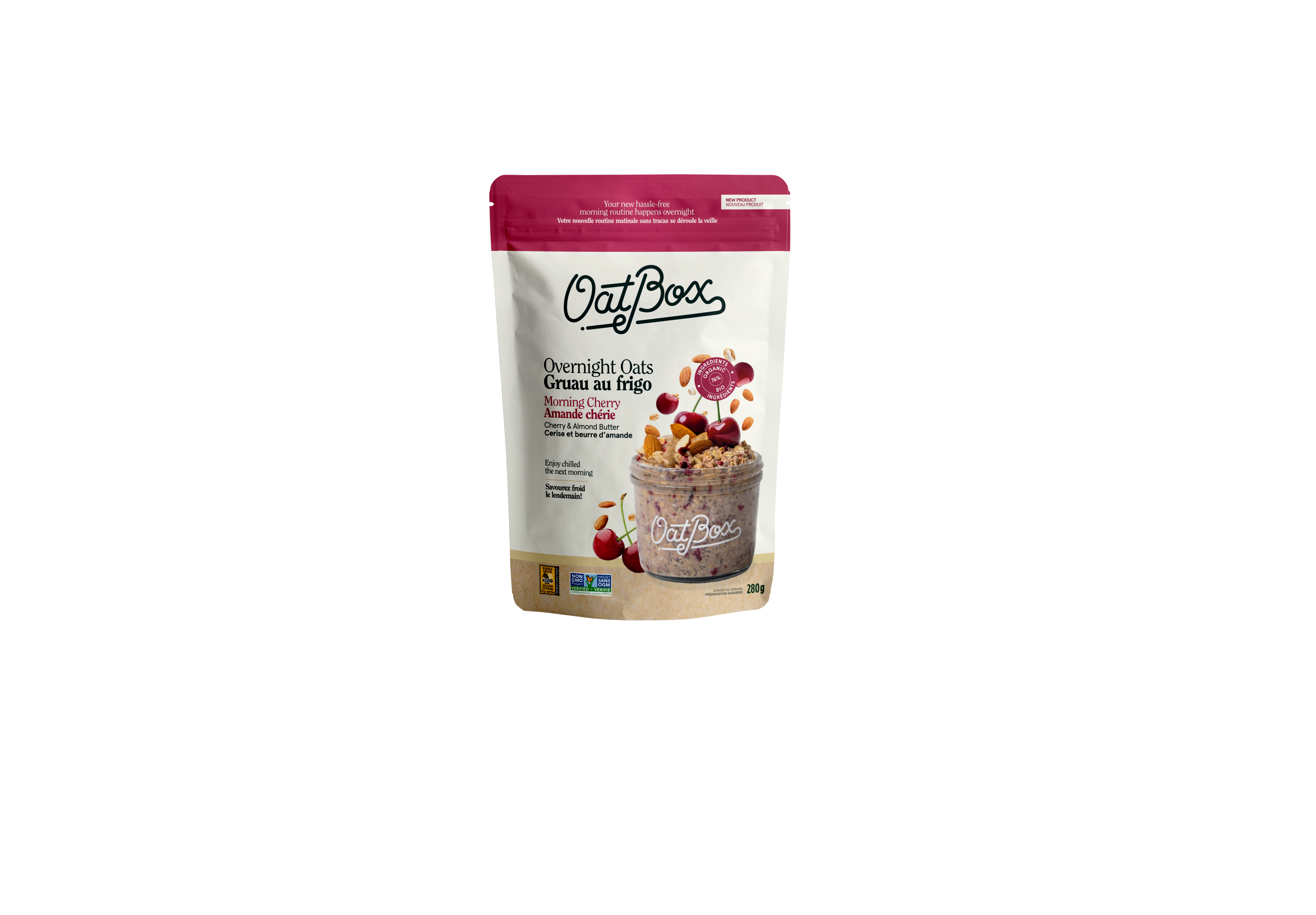 Overnight Oats Morning Cherry