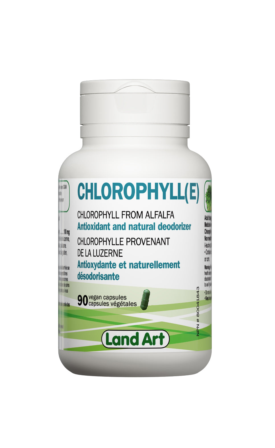 Chlorophyll capsules