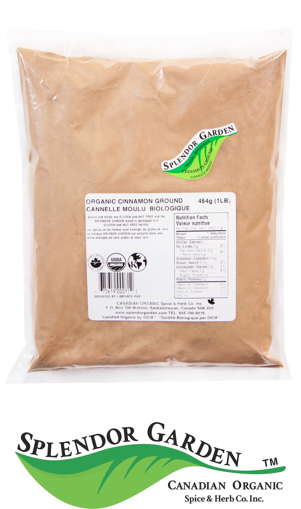 Organic Cinnamon Ground-Cassia