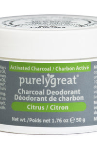 Cream Deodorant Activated Charcoal Citrus