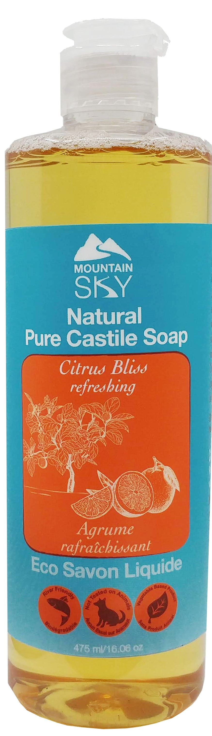 Citrus-Bliss Castile Liquid Soap