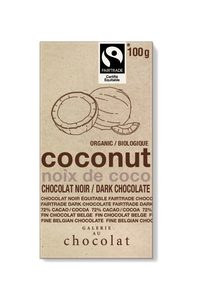 Fairtrade Dark Choolate Coconut Bar