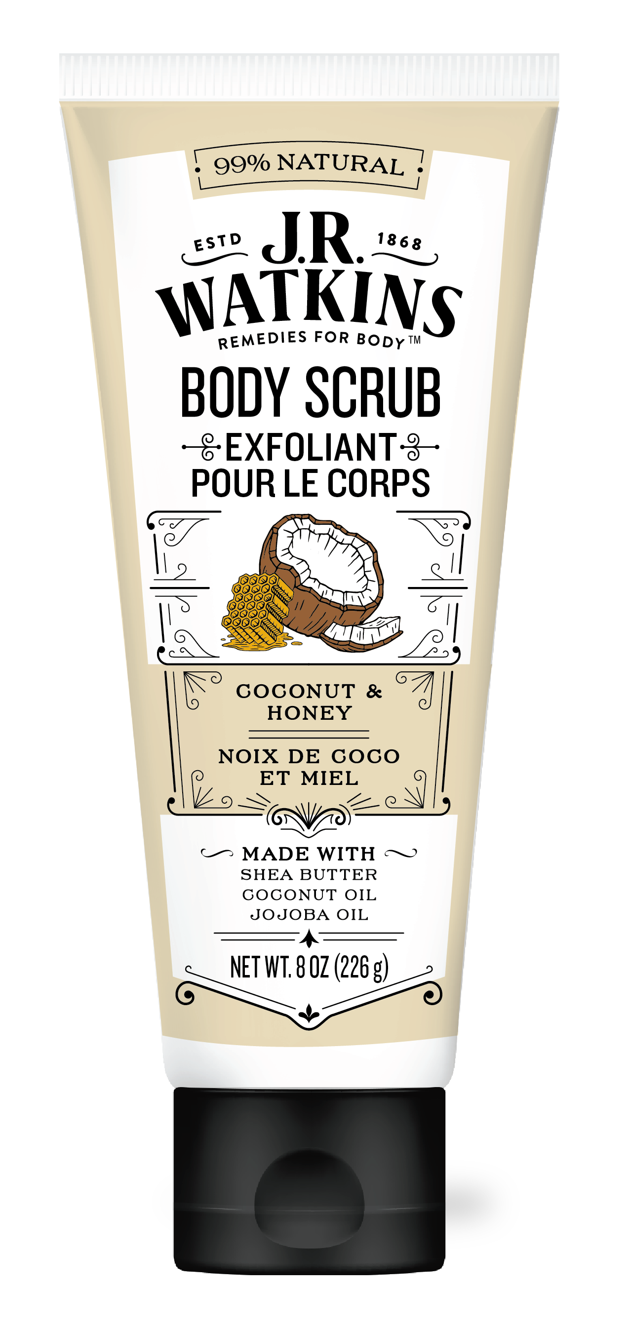 Coconut Milk & Honey Body Scrub