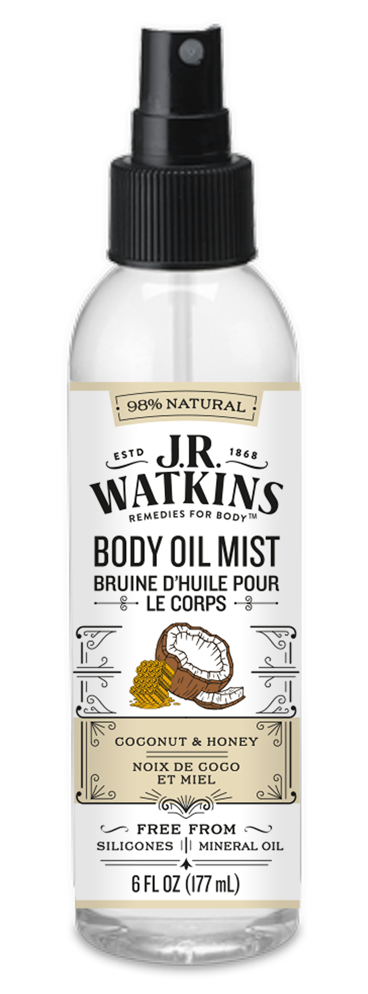 Coconut Body Oil Mist