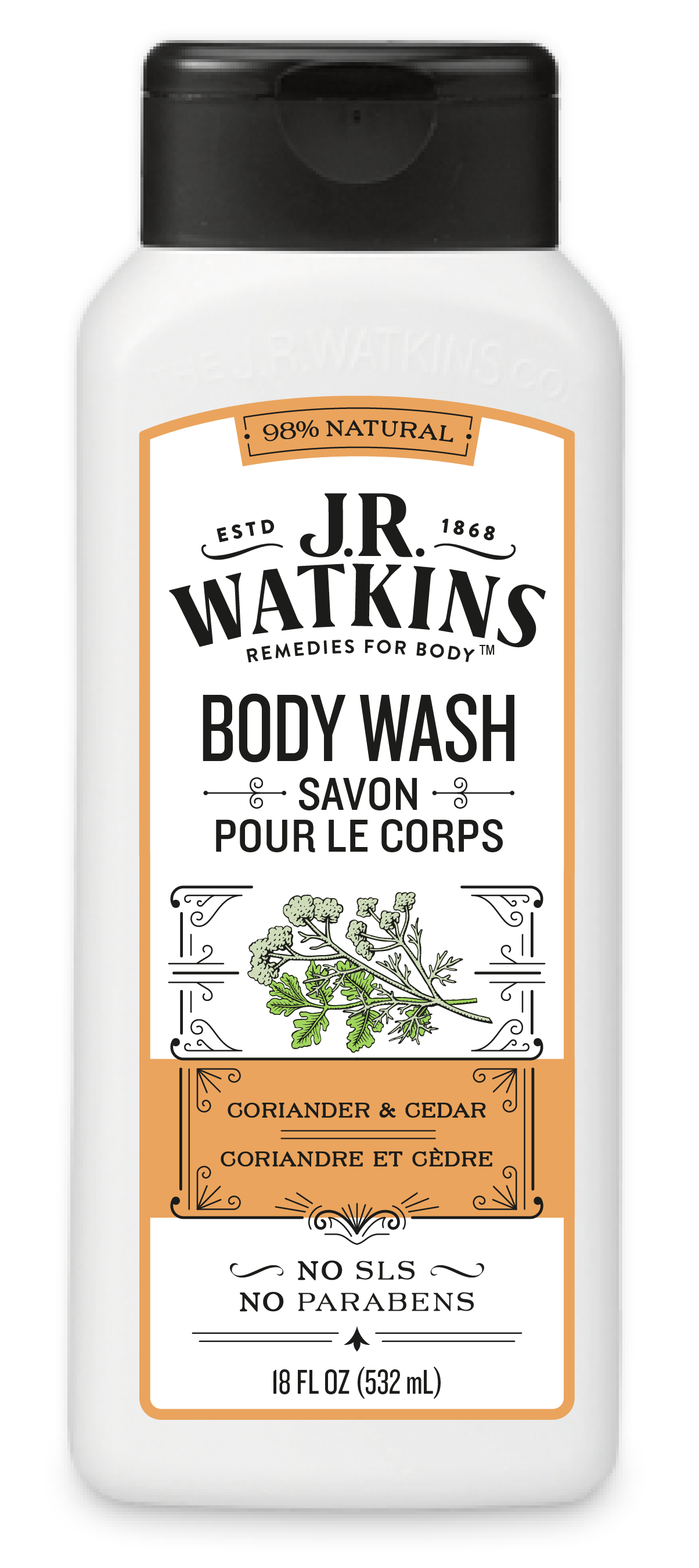 Coriander & Cedar Body Wash