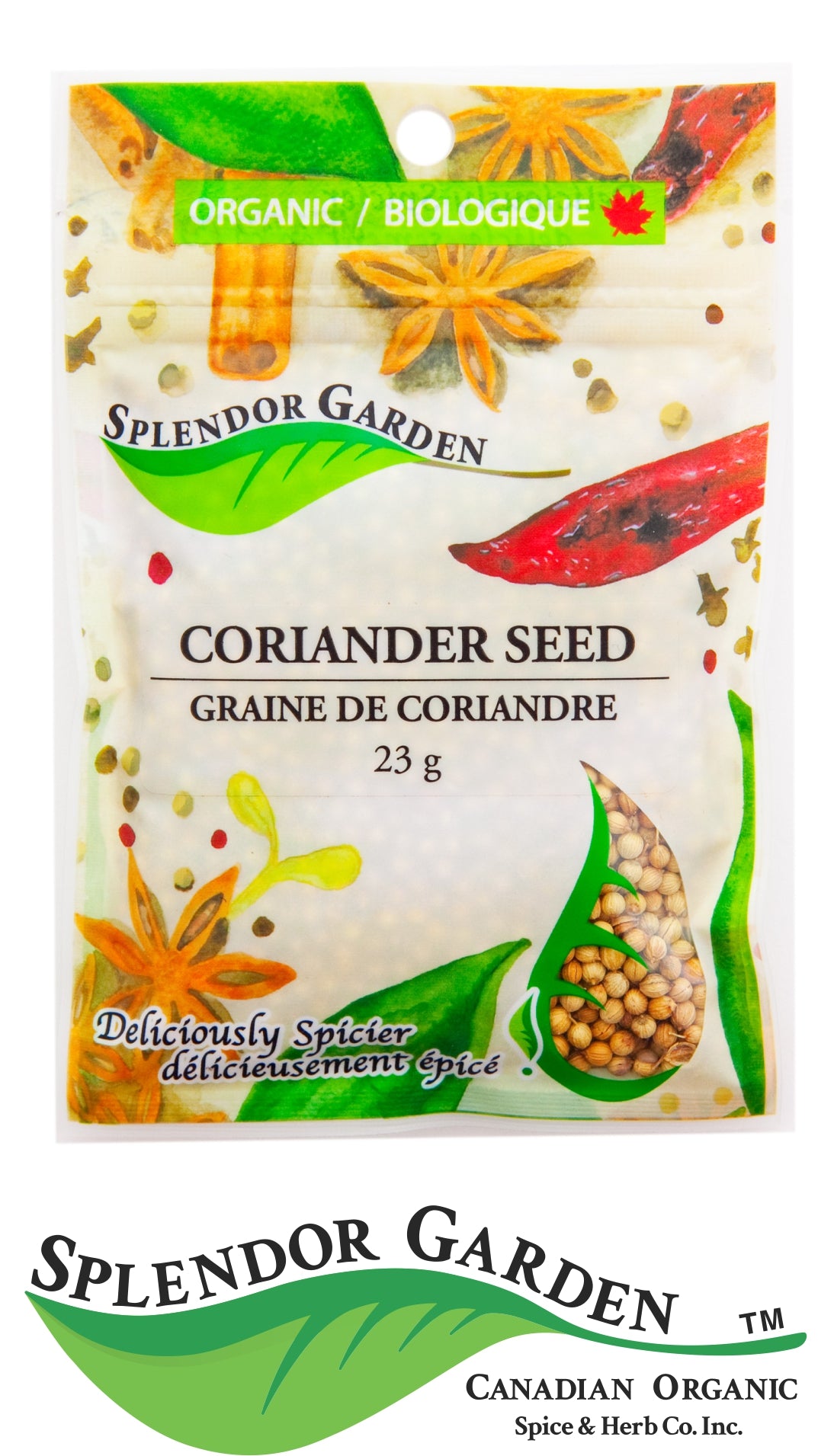 Organic Coriander Seed