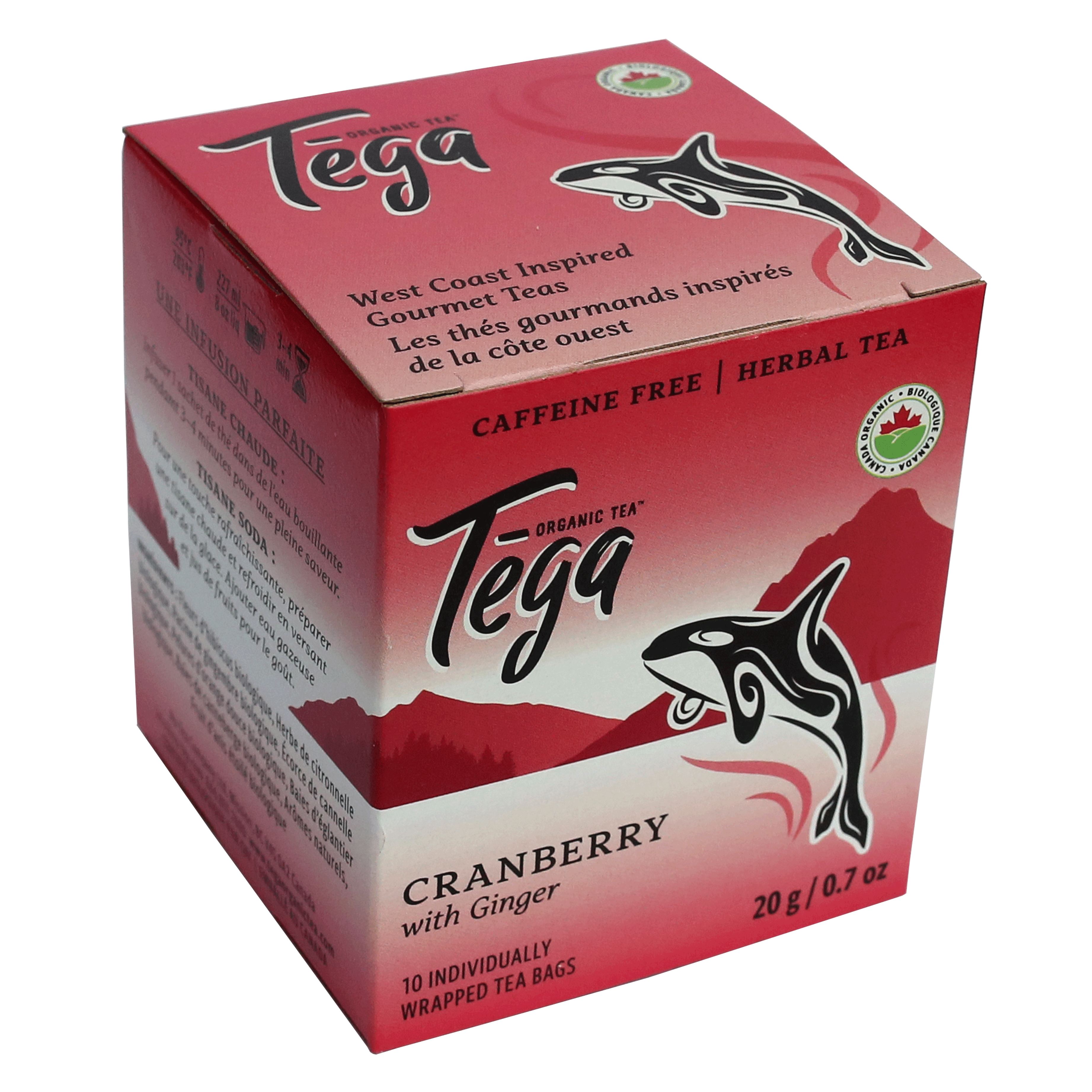 Cranberry Ginger herbal tea