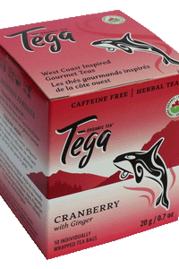 Cranberry Ginger herbal tea