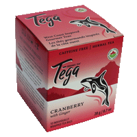 Cranberry Ginger herbal tea