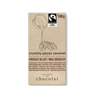 Fairtrade Milk Pecan Caramel Crunch