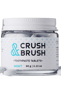 Crush and Brush - Mint - Glass Jar