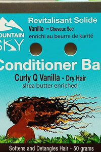 Curly Q Vanilla Conditioner Bar -