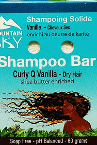 Curly Q Vanilla Shampoo Bar