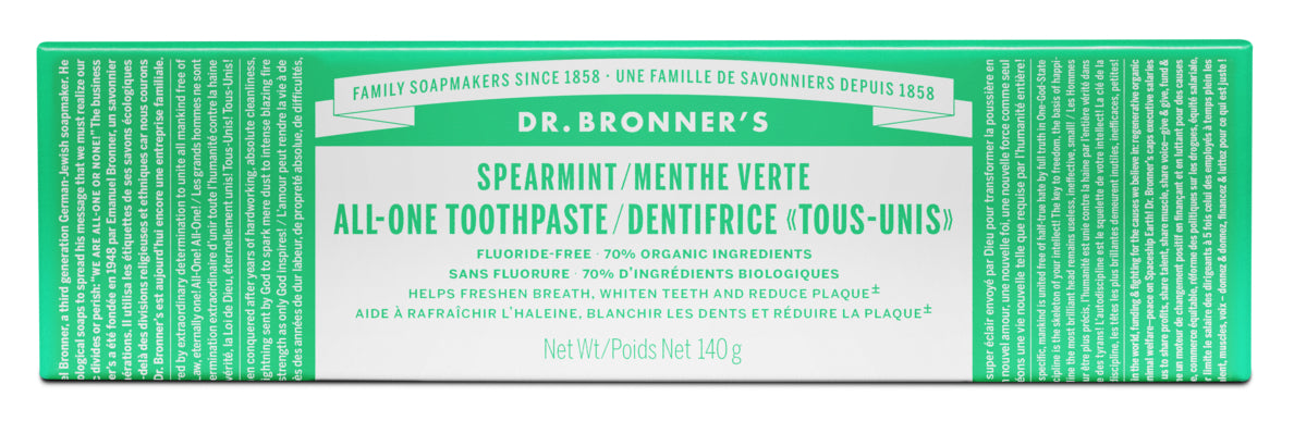 Spearmint ALL-ONE Toothpaste