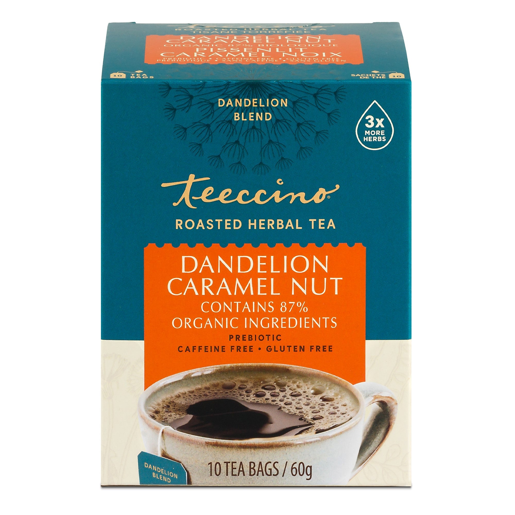 Dandelion Caramel Nut Chicory Tea