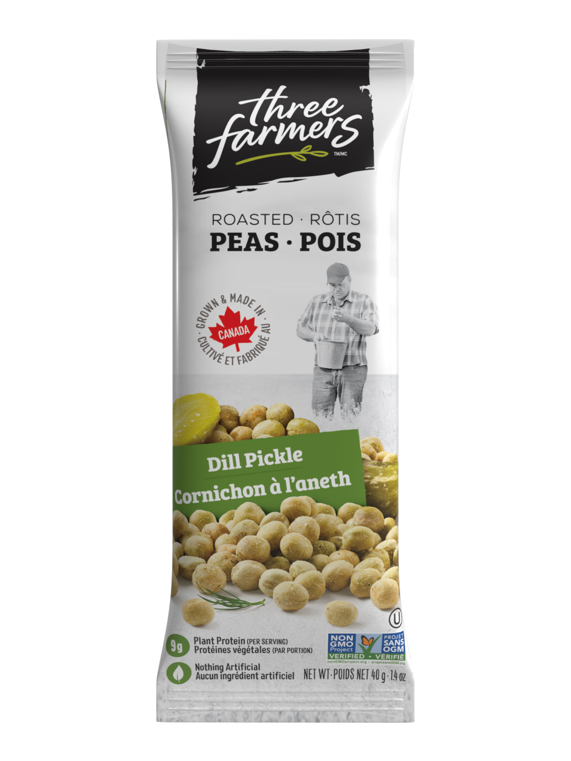 Roasted Peas - Dill Pickle Snack Packs