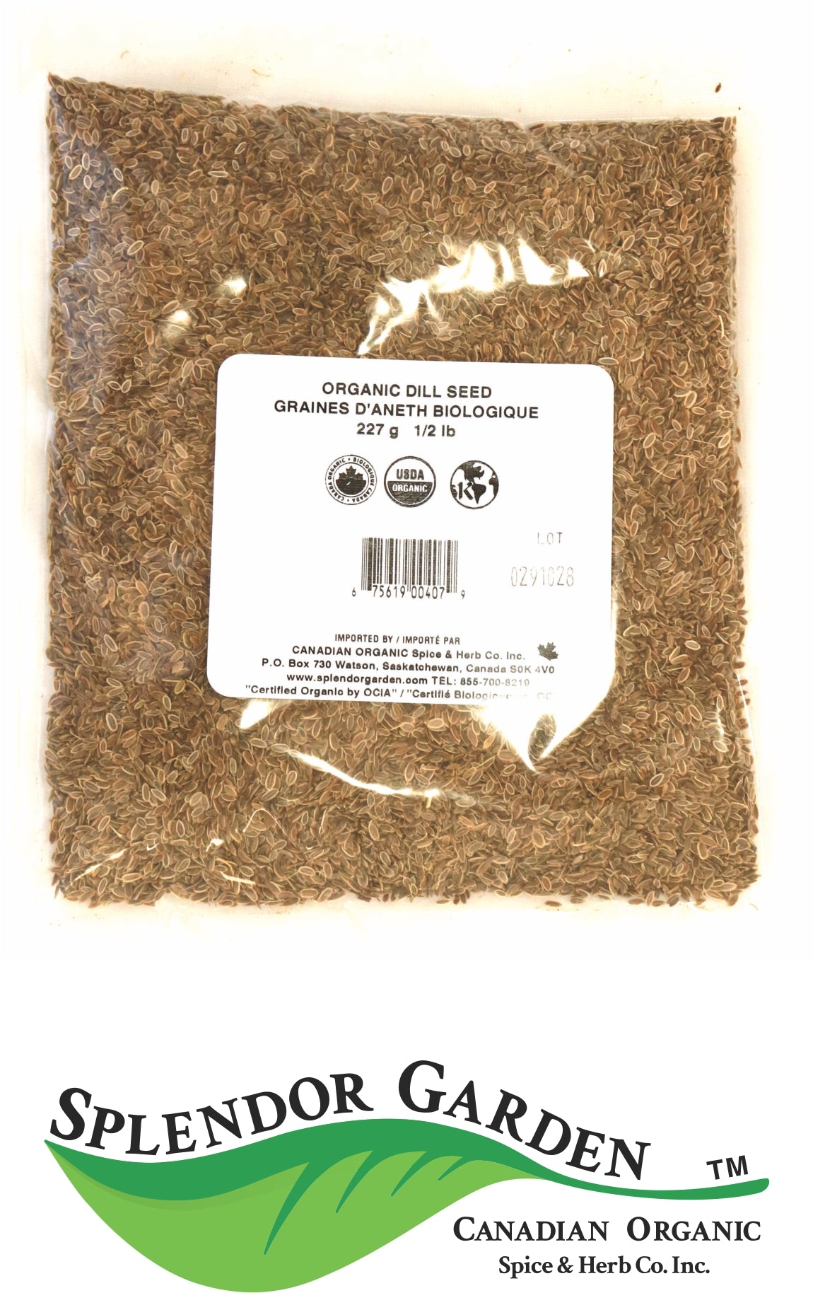 Organic Dill Seed