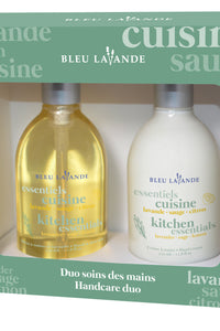Lavender-sage-lemon handcare duo