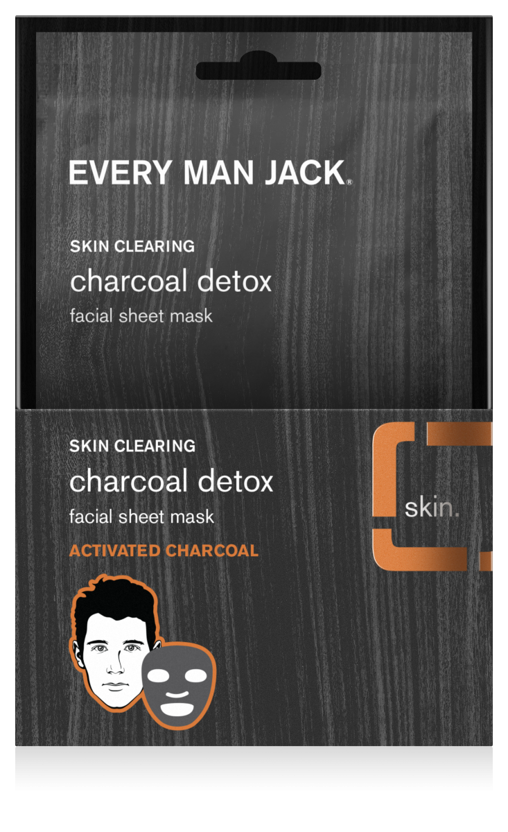 Charcoal Facial Sheet Mask-Oil Def.