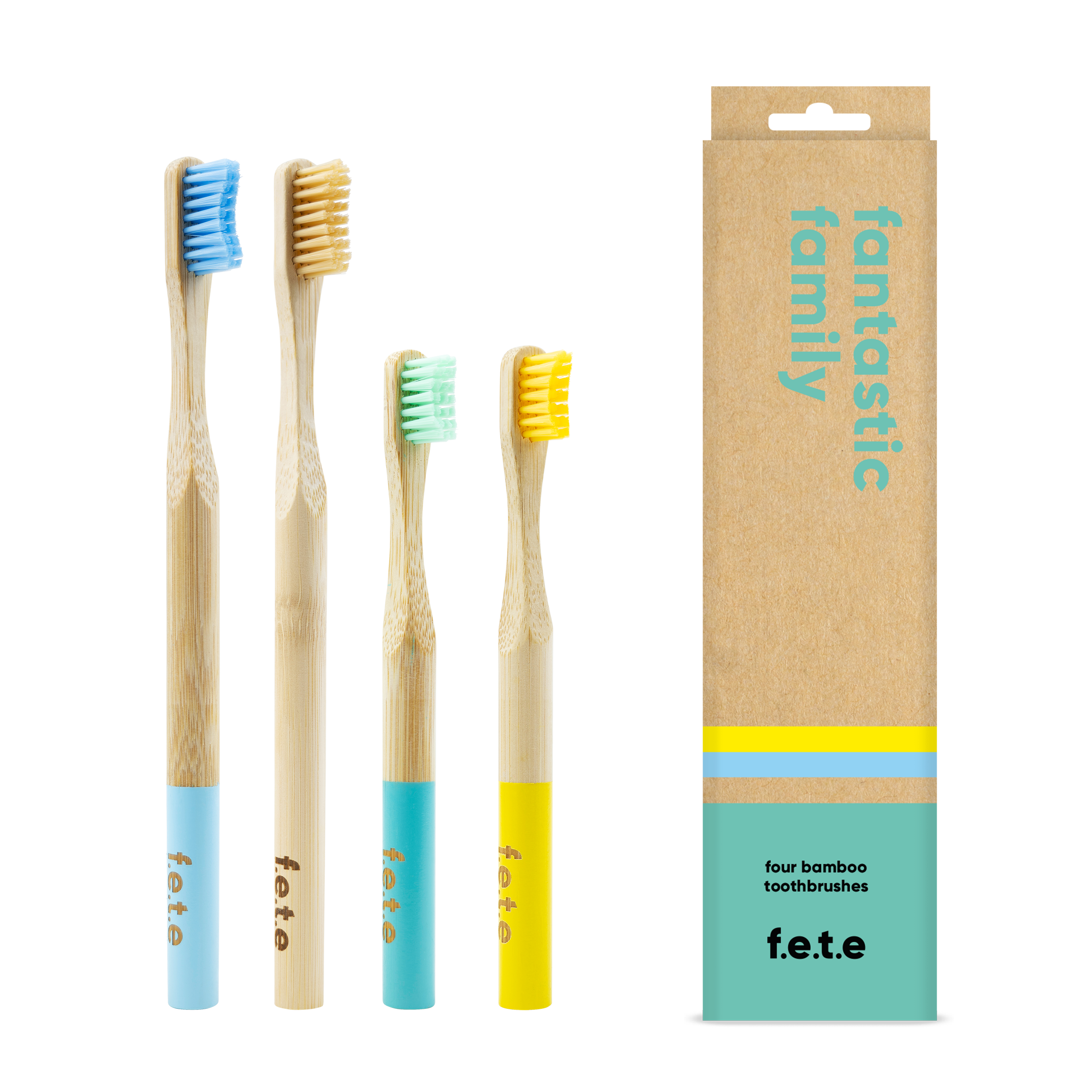 Toothbrush Fantastic Family 4-Pack