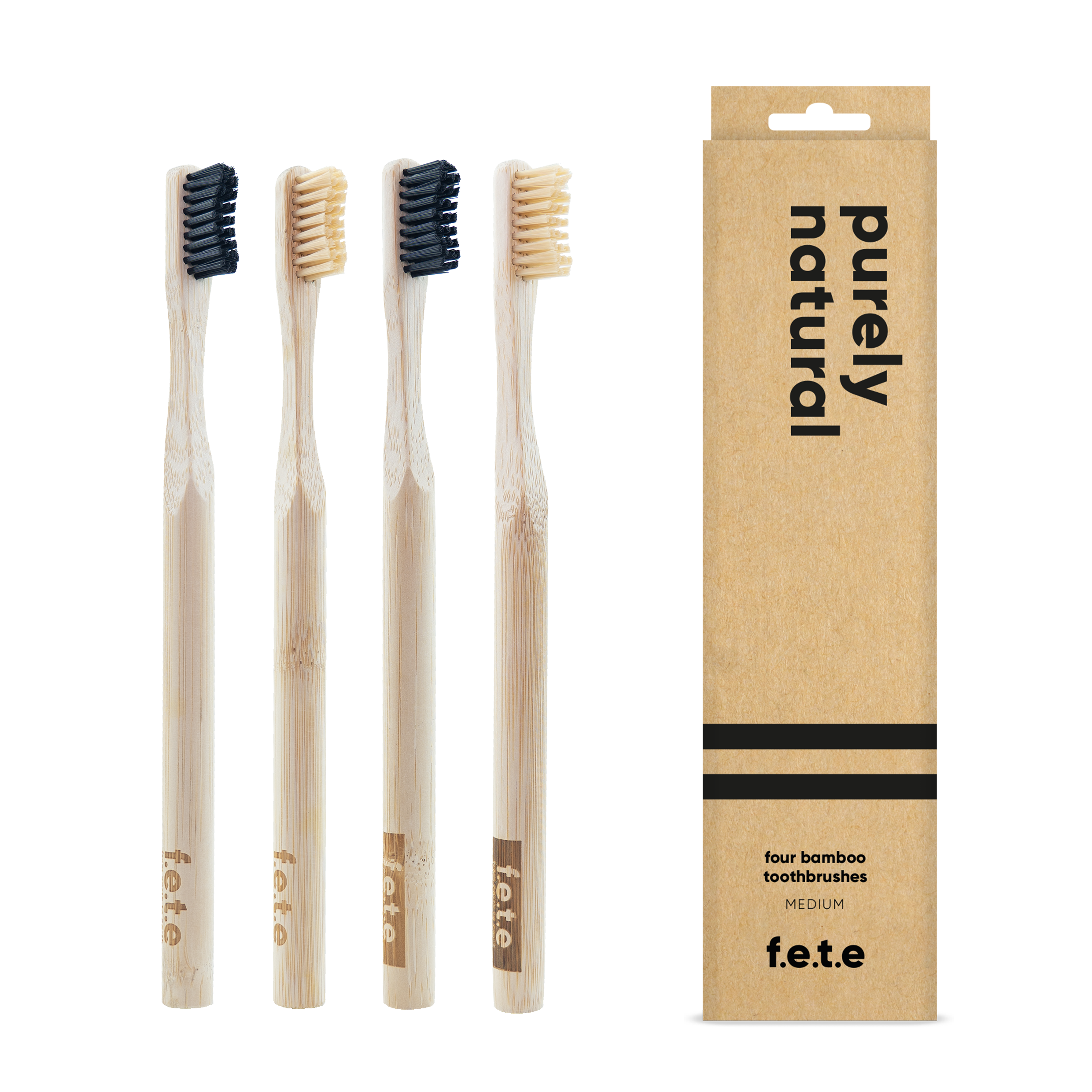 Toothbrush Multipack Purely Natural