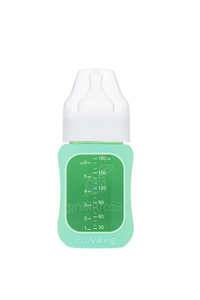 Glass Bottle - Mint Green