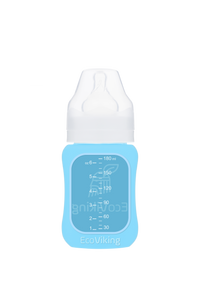 Glass Bottle - Arctic Blue