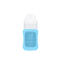 Glass Bottle - Arctic Blue